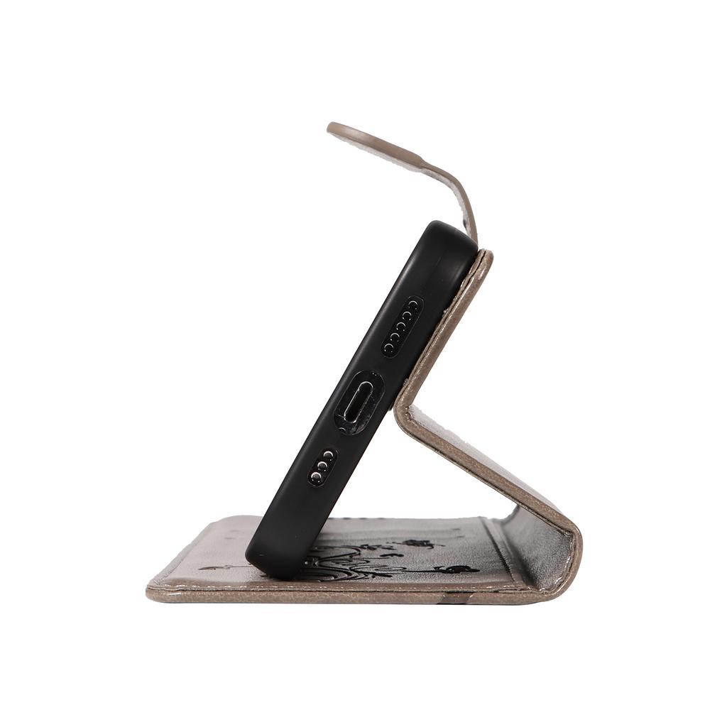 For Xiaomi 15 Pro PU Leather Cases Flower Pattern Wallet Stand Phone Cover with Strap