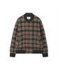 Notig Wool Check Pattern Blouson Khaki_Olw1Jpfi112Kk