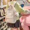 Schoolbag Gypsy Schoolbag for Female Junior High School Students High Value High School Students Backpack for College Students Lightweight Large 