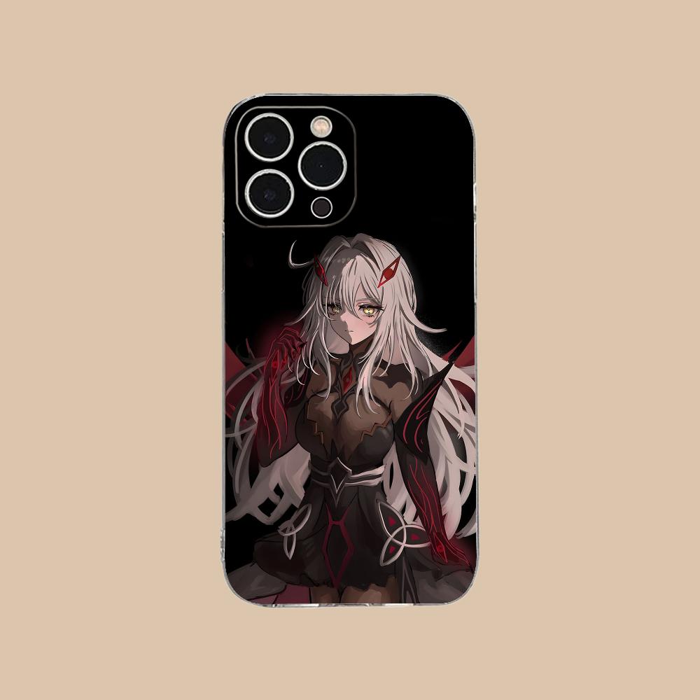 

Genshin Impact Ronova Phone Case for iPhone 17 16 15 14 13 12 11 X XR XS Air Pro Max Plus Mini Clear Colorful Cover Cellphones iPhone XS Max