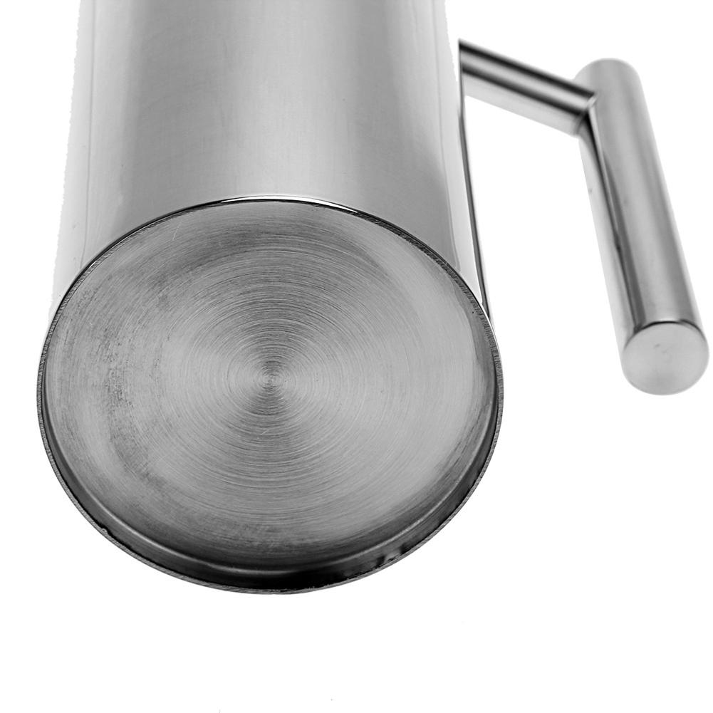 1/2L Beer Jar Bar Ice Jar Container Kitchen Cold Wine Pitcher Stainless Steel Cold Water Kettle Home Bar Hotel KTV Drinking Tool