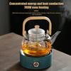 Tea Set For Home Use With Filter, Electric Stove Teapot Set, Heat-Resistant Glass Pot Cod