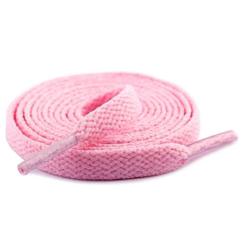 Black White Colour Flat Tie Shoe Laces Boots Trainers Shoes Laces Shoe Laces