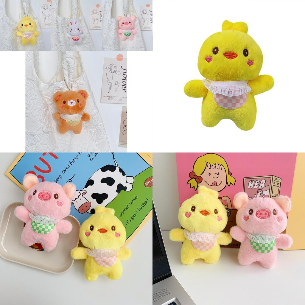 Adorable Plush Keychain Bear Creative Stuffed Animal Perfect For Kids And Adults