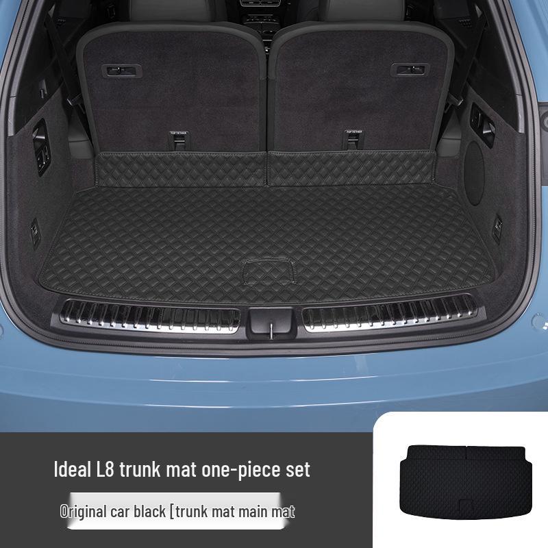 Ideal L8 Trunk Mat: Full Coverage Tail Box Liner for Car Interior Modification