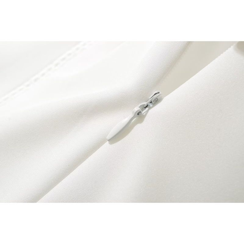 Kaslead New Arrival Women's Clothing Fashion Style Fashion Simple Waist Fitted Lace Splicing Sling Dress