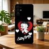 Classic Character B-Bettys Boops Gift Phone Case For Samsung S25,S24,S21,S22,S23,S30,Ultra,S20,Plus,Fe,Soft Silicone Black Cover