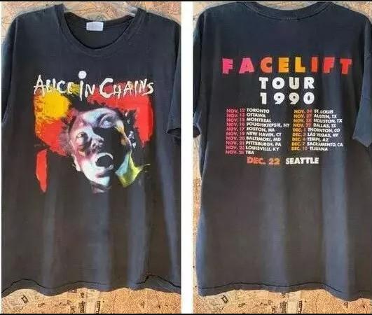 Alice In Chains Facelift 1990 Tour T-shirt Vintage S