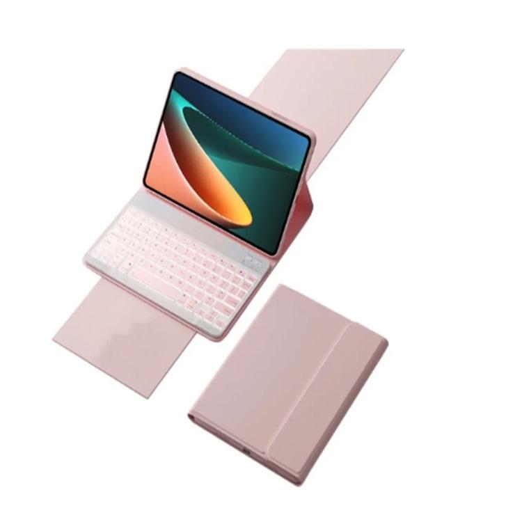 Samsung A7 Lite 8.7" Tablet Case with Magnetic Shell and Bluetooth Keyboard - Compatible with Russia, France, Spain