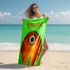 Personalized Customized Proof Beach Towel with Garten Of Banban Pattern - Soft, Absorbent,quick-drying,perfect Swimming,camping&bathing