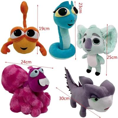1/5pcs Back To the Outback Plush Toy Frank Voice Chaz Cartoon Stuffed Animal Plushie Soft Dolls PIllow Gifts for Fans Birthday