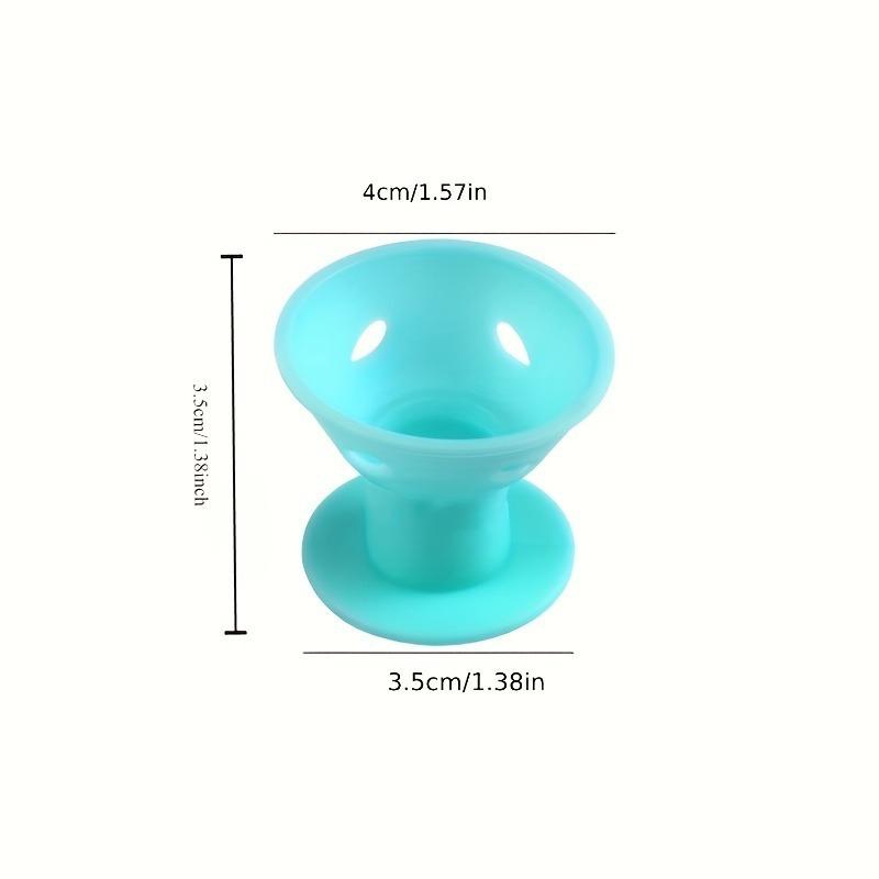 

10pcs Soft Silicone Hair Curlers No Heat Mushroom Rollers for Sleep-in Hair Styling 10pcs pack
