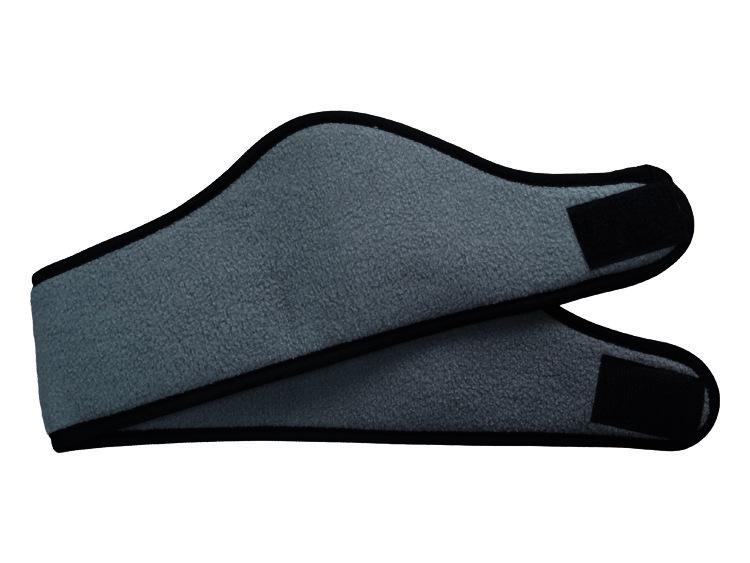 Double Layer Fleece Embroidered Ear Warmer Headband