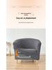 Thick Twill Non-Slip Semi-Circular Sofa Cover for Home or Hotel