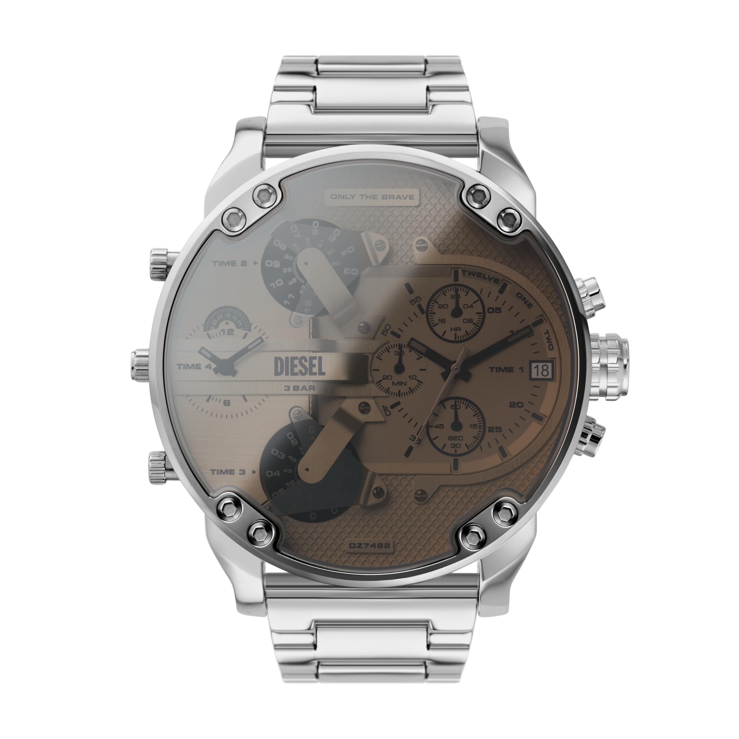 

Watch Daddy DZ7482 Silver [Diesel] Mr. 2.0 Men s срібний