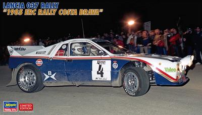 Hasegawa Lancia 037 Rally 1985 ERC Rally Costa Brava Plastic Model 20523 1/24