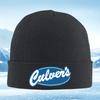Culvers Logo Weißer Text Blaues Oval Unisex Damen Unisex Strickmütze Beanie Pullovermütze Winter Thermisch Warm Weihnachten Outdoor Radfahren