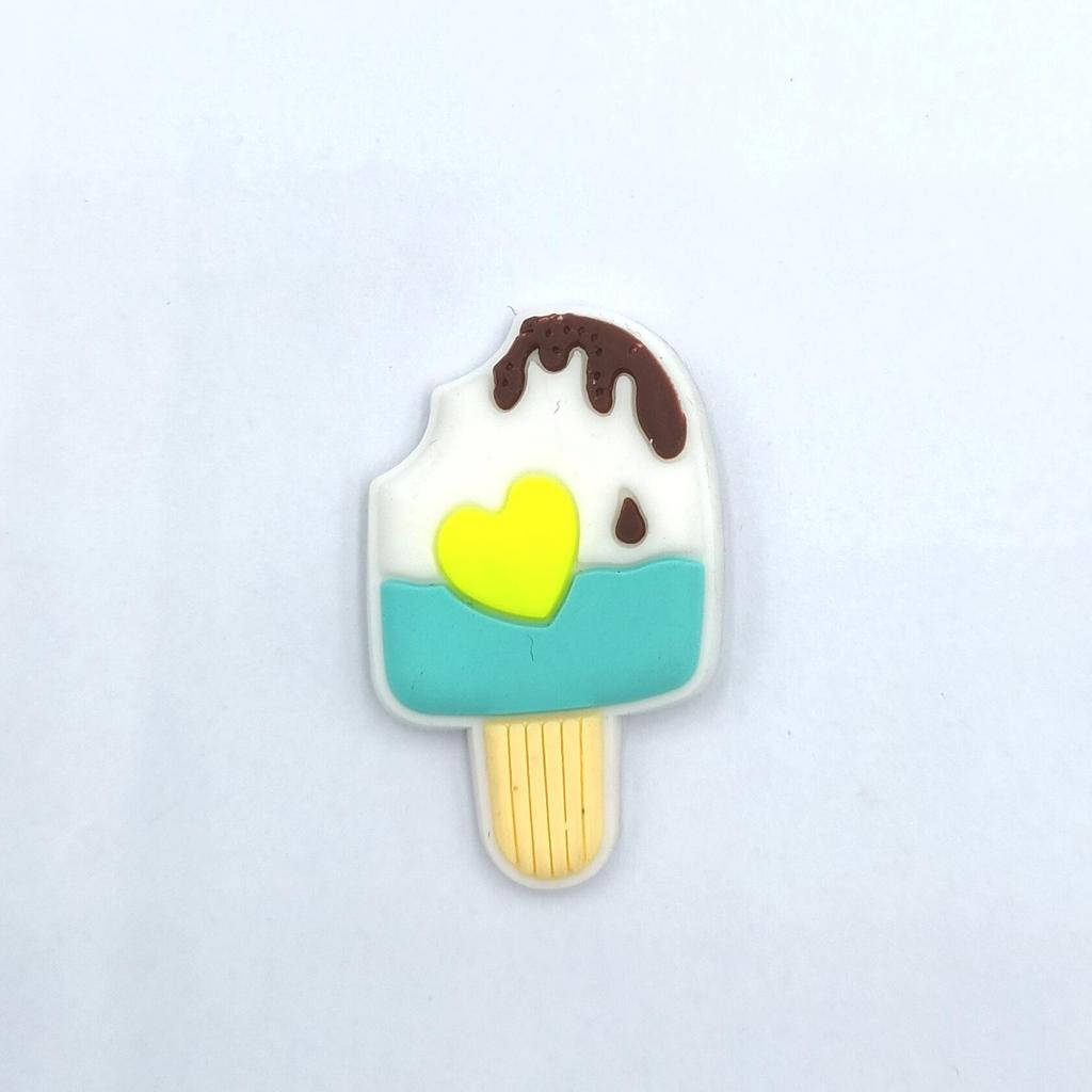 Cartoon Ice Cream Keychain, Phone Case, Hair and Shoe Accessories, DIY Buckles, and Storage Box
