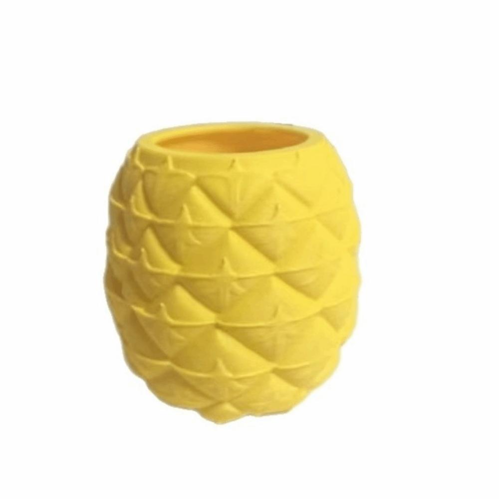 

Creative Fruits Shape Pen Holder Multi-function Fruit Shaped Flowerpot Home жёлтый