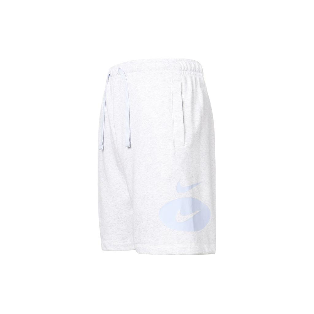 Nike Sportswear Logo Drawstring Loose Casual Shorts Men Bottoms White DM5488-051
