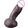 Dildo Uriaș Piele Reală Penis Super Realist Cocos Mare Cupă cu Ventuză Dick Pătrundere Anal Jucării Sexuale Sexy pentru Adulți pentru Femei Masturbare