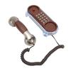 Retro Landline Phone Corded Home Phone Wall Mount Flash Phone for Home School Office Factory Hotel Cobalt Nickel