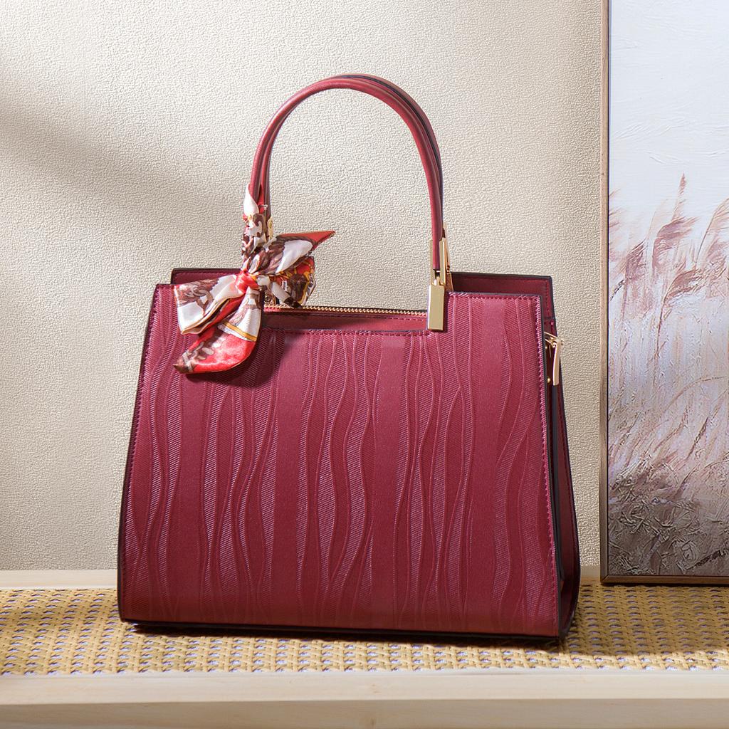 Red Handbag for Women 2024 New Model, Elegant Mother's Wedding Bag, Stylish Crossbody Handbag, Wedding Mother-in-law Bag