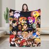 Scott Pilgrim Vs. the World Merch Blanket Super Soft Fleece Throw Blankets Relax Plush Thin Quilt