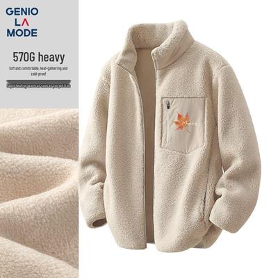 GENIOLAMODE Men's Heavyweight Fleece-Lined Jacket