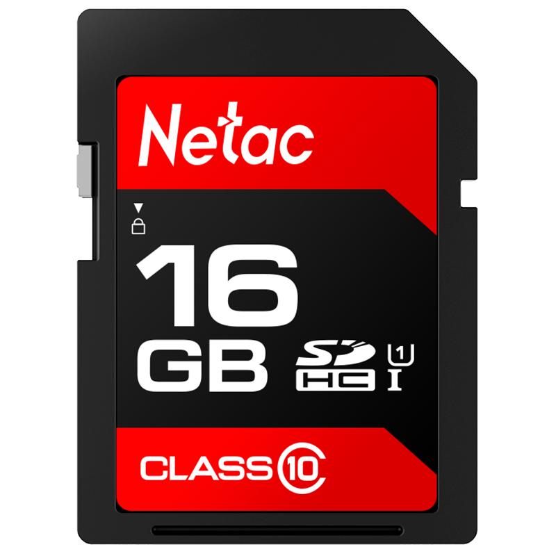 Netac SD Memory Card U1 C10, 90MB/s Read Speed
