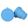 170ML Stainless Steel Silicone Retractable Folding Cups Telescopic Collapsible Coffee Cups Outdoor Activity Sport Water Cup Travel Cup