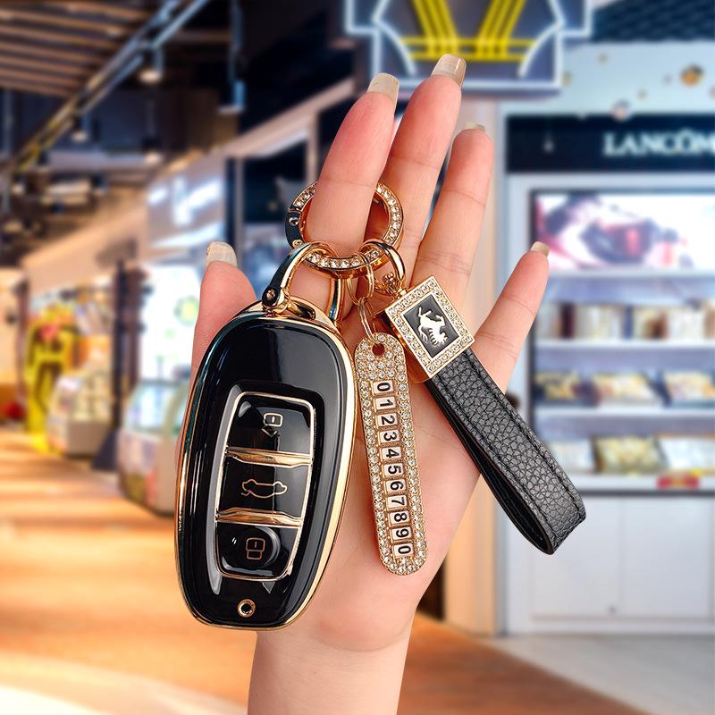 FAW Hongqi H7 Key Cover, EQM5 EHS3 Remote Key Protection Case