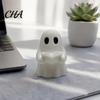 Halloween Atmosphere Items Mini Ghost Reading Book Ornament, 3D Printed Cute Little Unique Gifts for Kids Figurine, Durable PLA Creative Statues