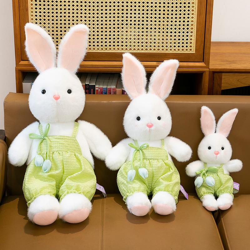 Cute Pacha Rabbit Doll Plush Toy Girl Sleeps with Doll Warm Heart To Accompany Girlfriend Birthday Gift