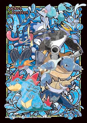 ENSKY Pokemon TYPE:WATER 18.2 X 25.7cm Art Crystal Jigsaw Puzzle 208 Pieces ART CRYSTAL JIGSAW 208-AC53