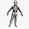 Skeleton Character Costume With Luminescent Effect For Childrens Party Performance