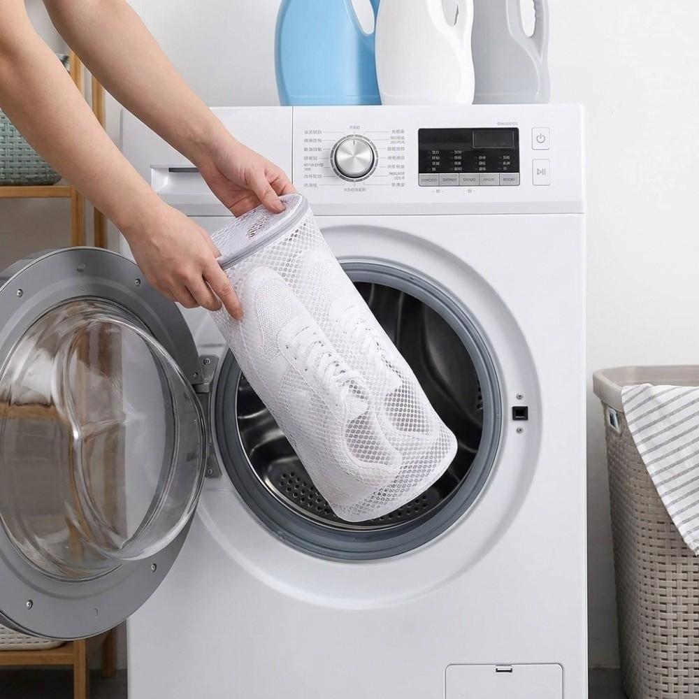 2PCS Polyester Washing Machine Shoe Bag Honeycomb Laundry Shoes Protector Socks