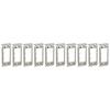 Panasonic Cosmo Series Wide 21 Embedded Outlet Insulated Mounting Frame WTF3710K 10 Pieces