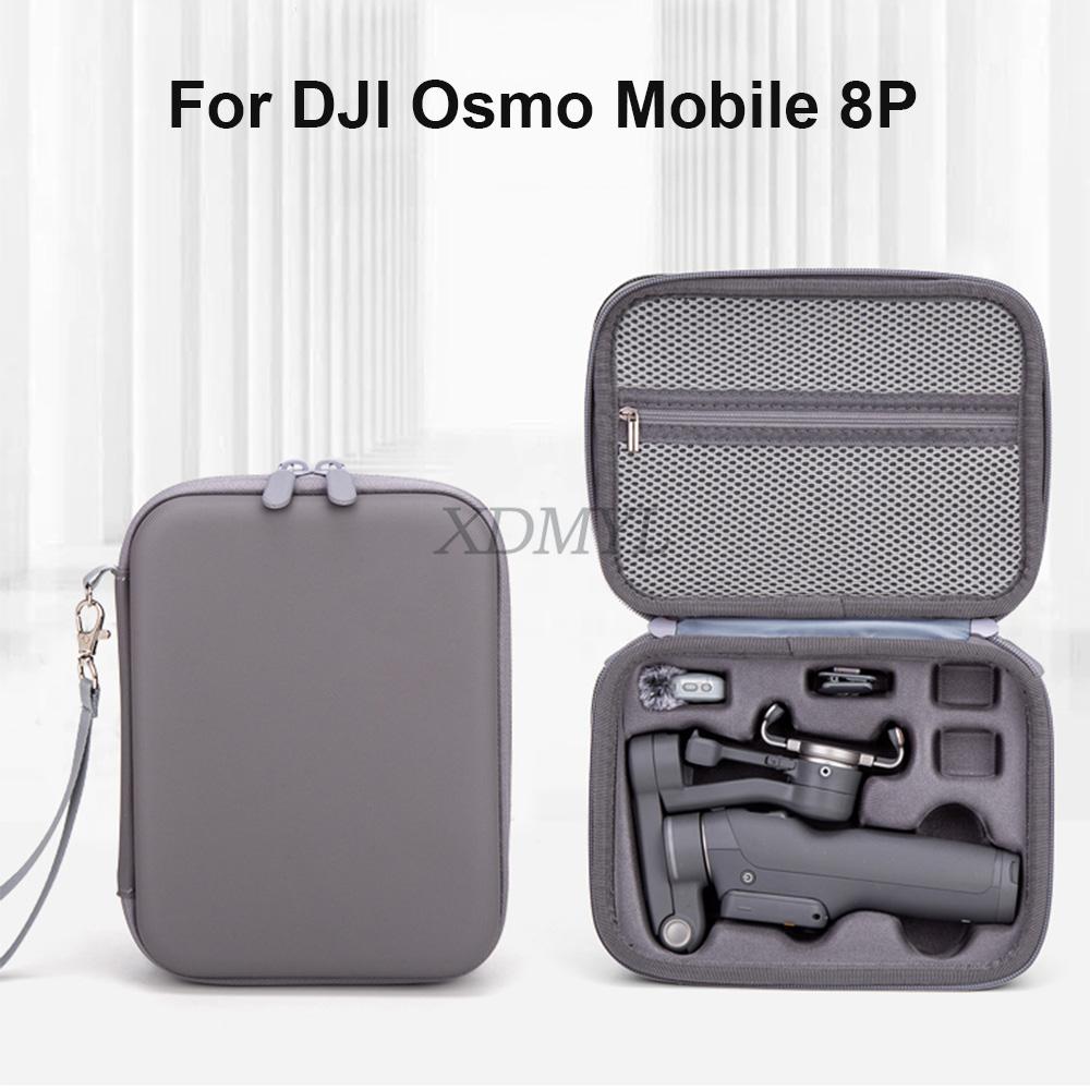 OM 8P Draagtas Draagbare Tas Voor Osmo Mobile 8P Telefoon Gimbal Accessoires Reisdoos Opbergtas Harde Tas Met Handvat Touw