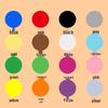 Multicolor Writable Round Dot Stickers - 16 Colors