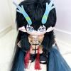 Bambola di cotone carina Dan Heng Imbibitor Lunae di Genshin Impact 20cm Merchandising per fan del gioco Figura peluche con corna di drago Abito retrò cinese Regalo da collezione