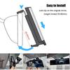 Car Rear View Mirror Large Vision Angle Panoramic Auto Assisting Mirror 300mm Car Interior Accessories Baby Rearview Mirror