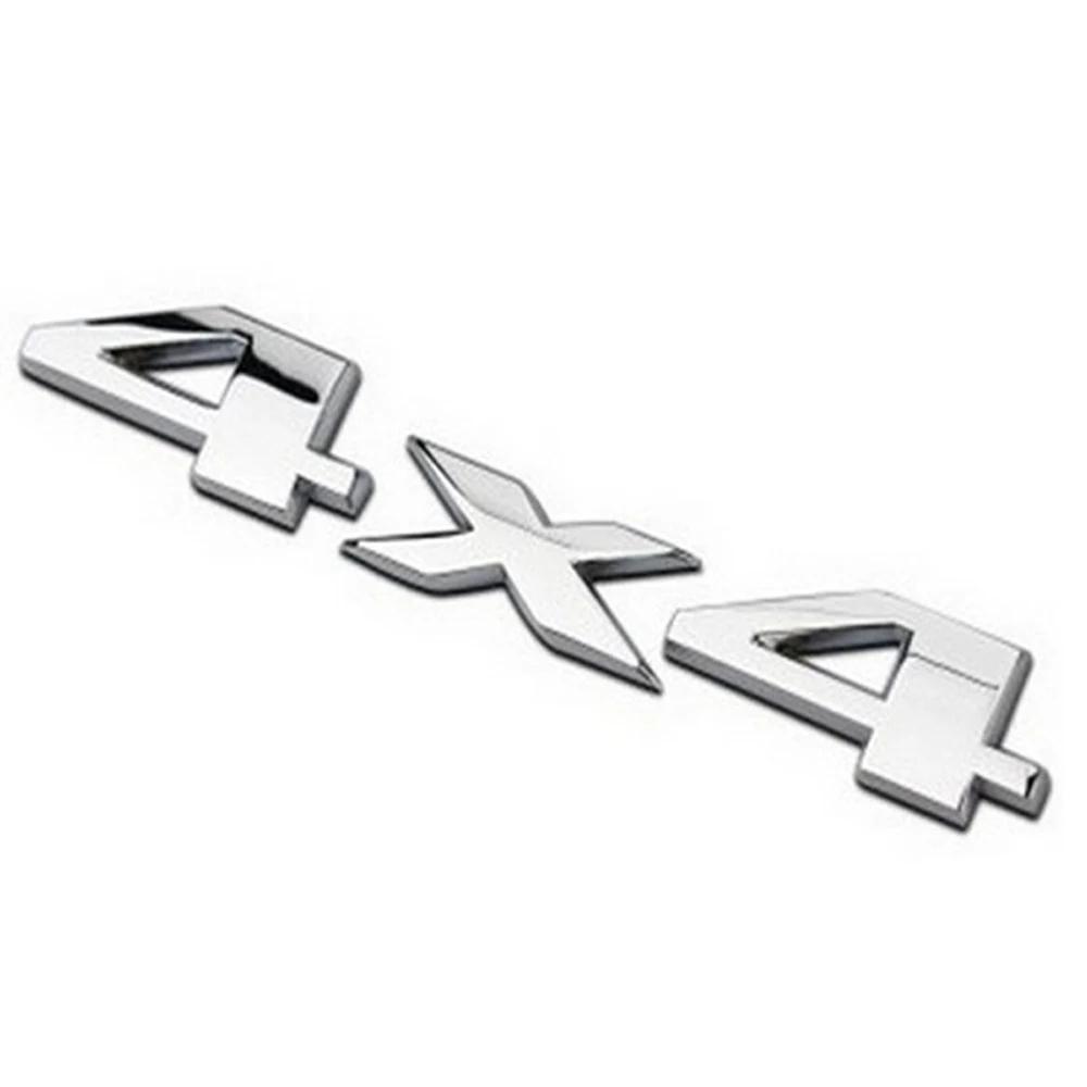 AUTCOAT 1 Pièce 3D 4x4 Quatre Roues Motrices Autocollant Logo Emblème Badge Autocollants Accessoires de Style de Voiture