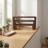 Stepped Plant Stand Rustic shelfSaving for Windowsill, Collectors