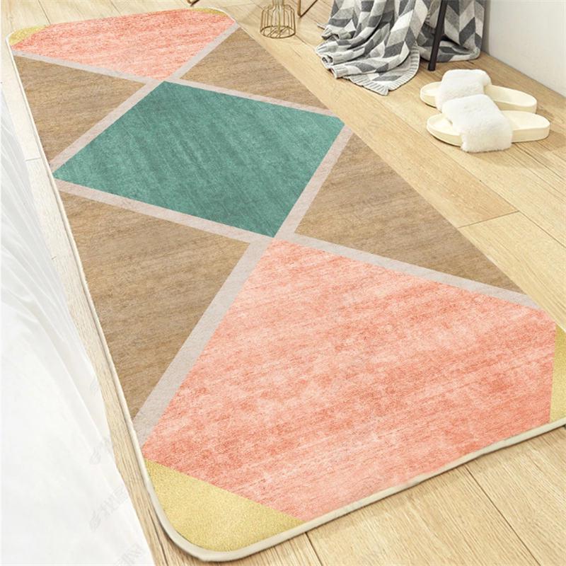 Cozy Bedroom Bedside Carpet: Cute Celebrity-Inspired Floor Mat for Living Room or Coffee Table