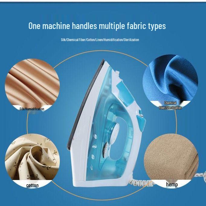 Handheld Mini Steam and Dry Iron for Clothes – Dual-Use Electric Ironing Machine