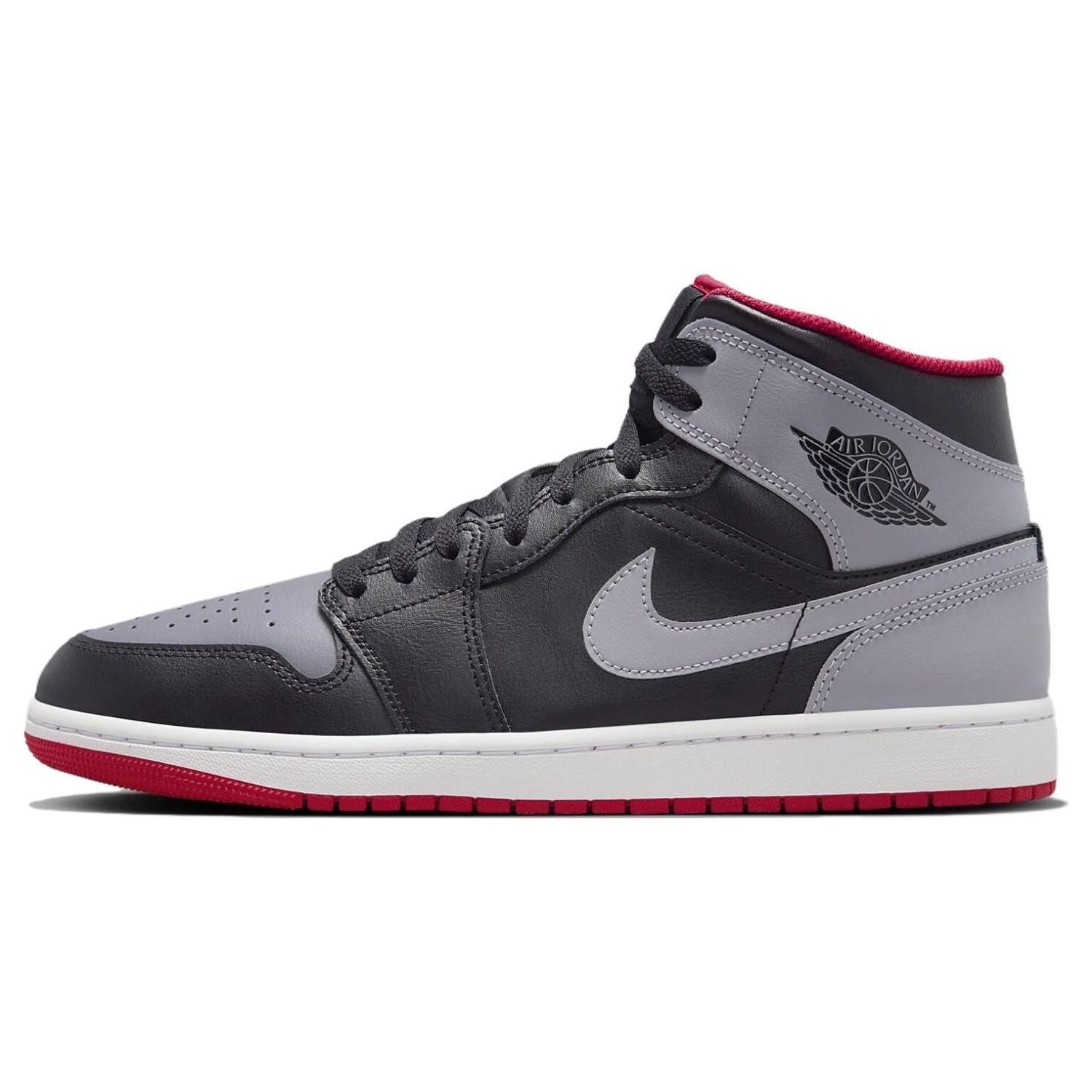 Air Jordan 1 Mid Shadow Fire Red Men s DQ8426-006 EU 44.5