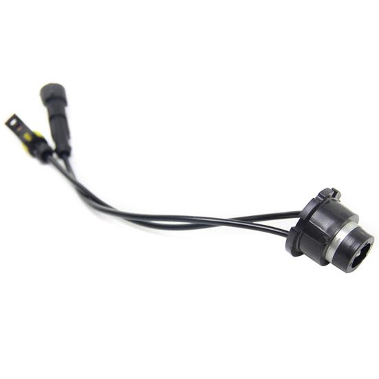 2Pcs D2S/D4S Lamp Holder Converter HID Bulb Socket Conversion Adapter Cables