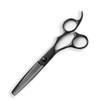 DEEDS GTZ Sword Black Titanium Scissors and 630CT Thinning Scissors Approximately Thinning with Dedicated Case Set Hairdressing Thinning Scissors [PF]