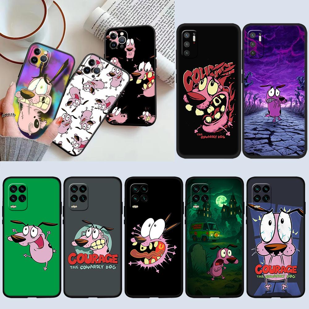 RE15 C-Courage C-Cowardly D-Dog New High-End Shell Phone Case for OPPO A3 Pro A72 A74 A76 A77 A77S A78 A79 A94 A95 A18 A40M A58